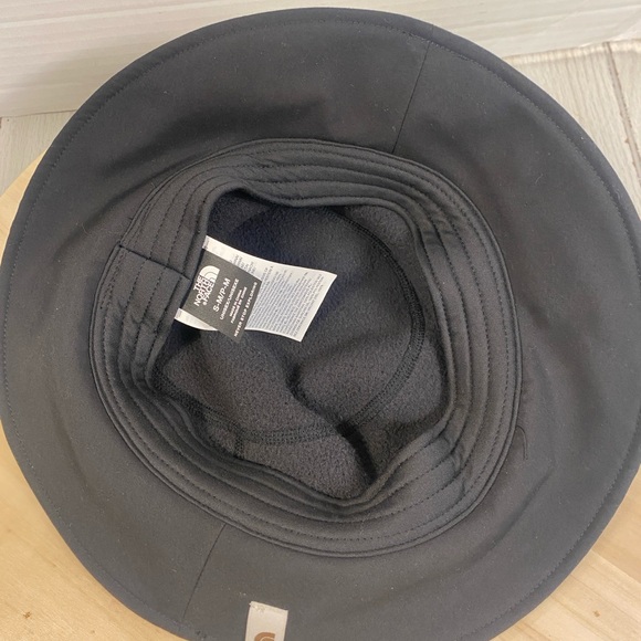 The North Face Black Fleece Bucket Hat Cap Cragmont Unisex (S/M )NWT - Picture 4 of 6